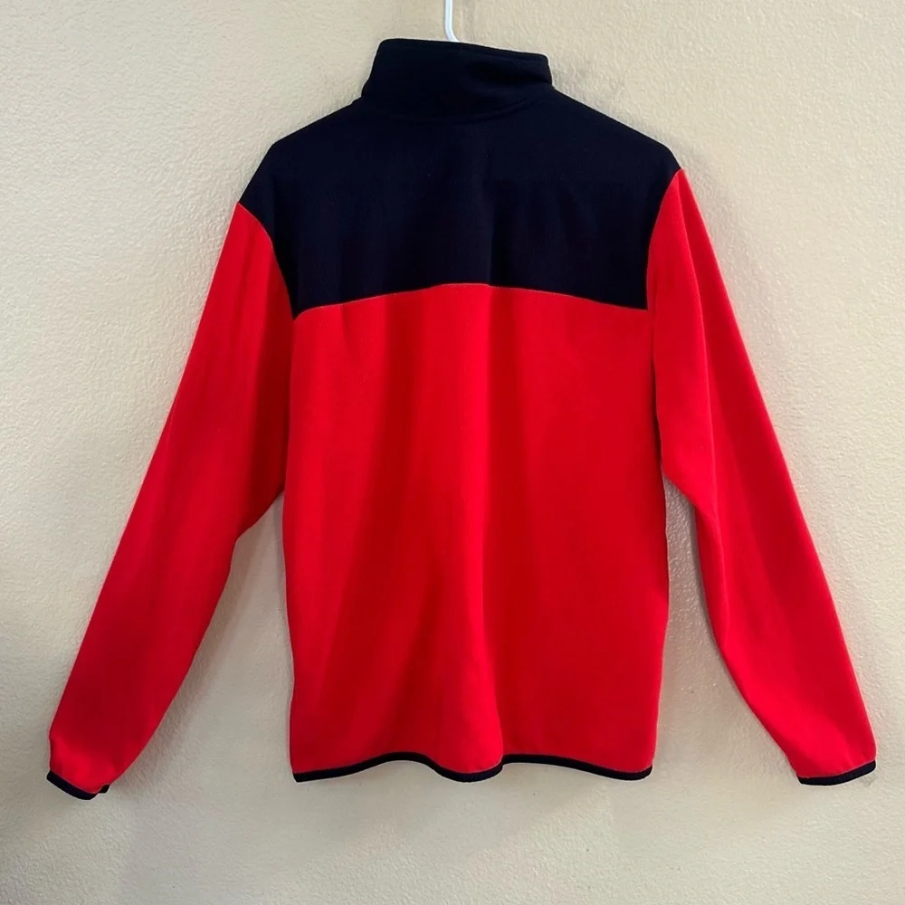 The North Face TKA Glacier 1/4 Zip Red Pullover Size Large Excellent Condition!